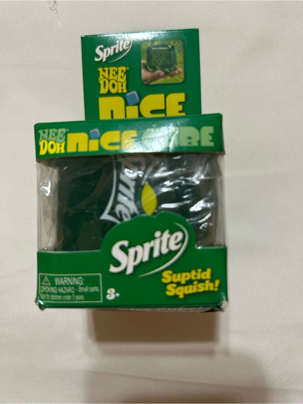 NeeDoh Nice Cube - Green Squeezable Toy
Sprite!